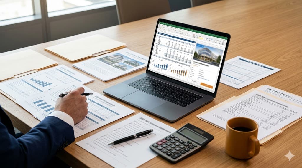 Commercial loan file preparation — Basecamp pre-qualifies SBA 504 transactions before submission